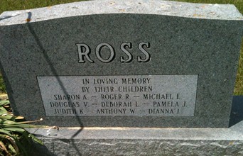 ROSS, MONUMENT - Muscatine County, Iowa | MONUMENT ROSS 