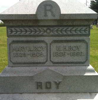 ROY, W. H. - Muscatine County, Iowa | W. H. ROY 