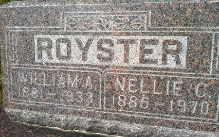 ROYSTER, NELLIE C. - Muscatine County, Iowa | NELLIE C. ROYSTER 