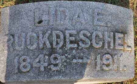 RUCKDESCHEL, LIDA E. - Muscatine County, Iowa | LIDA E. RUCKDESCHEL 