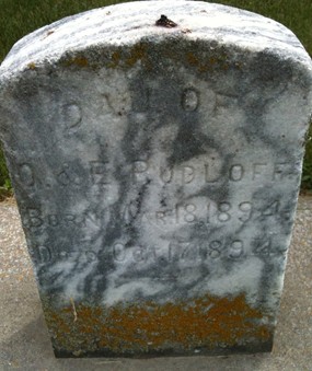 RUDLOFF, MINNIE - Muscatine County, Iowa | MINNIE RUDLOFF 