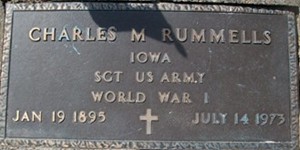RUMMELLS, CHARLES M. - Muscatine County, Iowa | CHARLES M. RUMMELLS 