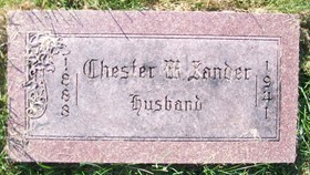 SANDER, CHARLES WILSON - Muscatine County, Iowa | CHARLES WILSON SANDER 