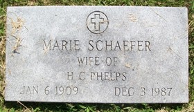 BORGSTADT SCHAEFER, MARIE ELLA - Muscatine County, Iowa | MARIE ELLA BORGSTADT SCHAEFER 