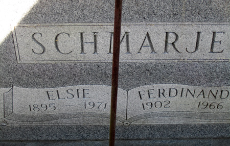 SCHMARJE, ELSIE - Muscatine County, Iowa | ELSIE SCHMARJE 