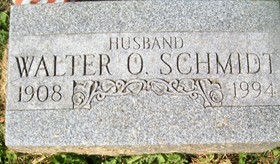 SCHMIDT, WALTER O. - Muscatine County, Iowa | WALTER O. SCHMIDT 