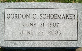 SCHOEMAKER, GORDON C. - Muscatine County, Iowa | GORDON C. SCHOEMAKER 