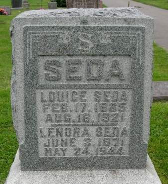 SEDA, LENORA - Muscatine County, Iowa | LENORA SEDA 