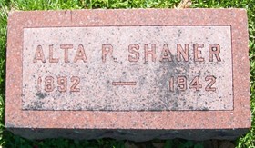 SHANER, ALTA PEARL - Muscatine County, Iowa | ALTA PEARL SHANER 