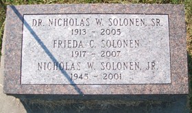 SOLONEN, NICHOLAS W., SR. - Muscatine County, Iowa | NICHOLAS W., SR. SOLONEN 