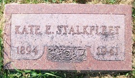 STALKFLEET, KATE ELIZABETH - Muscatine County, Iowa | KATE ELIZABETH STALKFLEET 
