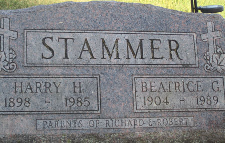 STAMMER, BEATRICE G. - Muscatine County, Iowa | BEATRICE G. STAMMER 