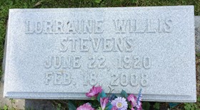STEVENS, LORRAINE - Muscatine County, Iowa | LORRAINE STEVENS 