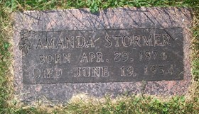 KISTENMACHER STORMER, AMANDA CHRISTINA - Muscatine County, Iowa | AMANDA CHRISTINA KISTENMACHER STORMER 