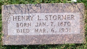 STORMER, HENRY LOUIS - Muscatine County, Iowa | HENRY LOUIS STORMER 