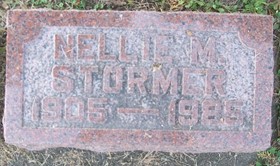 CHRISTIAN STORMER, NELLIE MAE - Muscatine County, Iowa | NELLIE MAE CHRISTIAN STORMER 