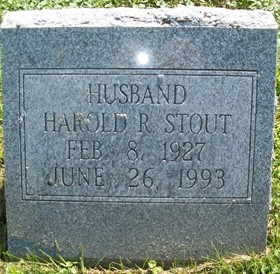 STOUT, HAROLD RAYMOND - Muscatine County, Iowa | HAROLD RAYMOND STOUT 