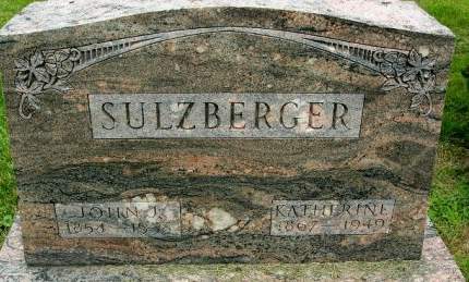 SULZBERGER, JOHN J. - Muscatine County, Iowa | JOHN J. SULZBERGER 
