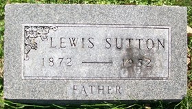 SUTTON, LEWIS GILBERT - Muscatine County, Iowa | LEWIS GILBERT SUTTON 