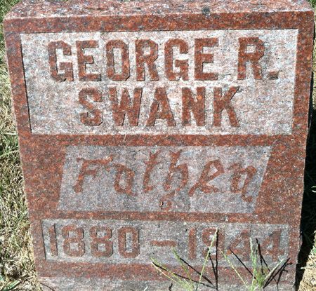 SWANK, GEORGE R. - Muscatine County, Iowa | GEORGE R. SWANK 