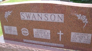 SWANSON, ARTHUR R. - Muscatine County, Iowa | ARTHUR R. SWANSON 