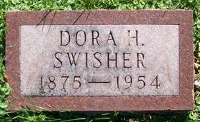 SWISHER, DORA HETTSIDETH - Muscatine County, Iowa | DORA HETTSIDETH SWISHER 