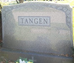 TANGEN, FAMILY MONUMENT - Muscatine County, Iowa | FAMILY MONUMENT TANGEN 