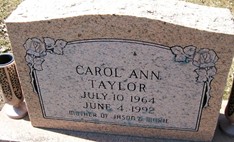 TAYLOR, CAROL ANN - Muscatine County, Iowa | CAROL ANN TAYLOR 