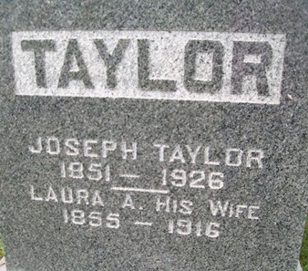 TAYLOR, LAURA A. - Muscatine County, Iowa | LAURA A. TAYLOR 