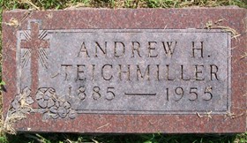 TEICHMILLER, ANDREW H. - Muscatine County, Iowa | ANDREW H. TEICHMILLER 