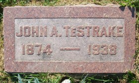 TESTRAKE, JOHN ALBERT - Muscatine County, Iowa | JOHN ALBERT TESTRAKE 