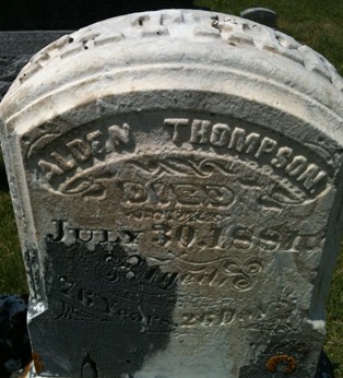 THOMPSON, ALDEN - Muscatine County, Iowa | ALDEN THOMPSON 