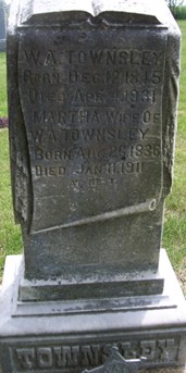 MILLER TOWNSLEY, MARTHA - Muscatine County, Iowa | MARTHA MILLER TOWNSLEY 