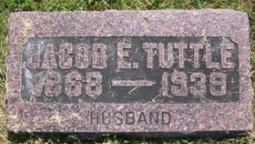 TUTTLE, JACOB EDWARD - Muscatine County, Iowa | JACOB EDWARD TUTTLE 