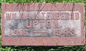 UPTON, WILMA - Muscatine County, Iowa | WILMA UPTON 