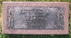 VALETT, EDWARD JOHN - Muscatine County, Iowa | EDWARD JOHN VALETT 