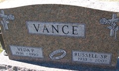VANCE, RUSSELL, SR. - Muscatine County, Iowa | RUSSELL, SR. VANCE 