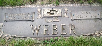 WEBER, LEONARD G. - Muscatine County, Iowa | LEONARD G. WEBER 