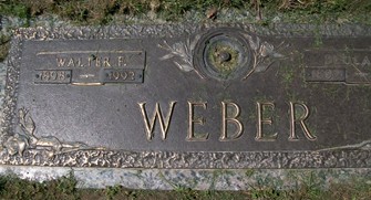 WEBER, WALTER F. - Muscatine County, Iowa | WALTER F. WEBER 