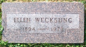 WEBSTER WECKSUNG, ELLEN O. - Muscatine County, Iowa | ELLEN O. WEBSTER WECKSUNG 