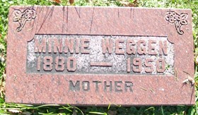 WEGGEN, MINNIE - Muscatine County, Iowa | MINNIE WEGGEN 