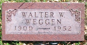 WEGGEN, WALTER WILLIAM - Muscatine County, Iowa | WALTER WILLIAM WEGGEN 