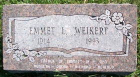 WEIKERT, SR., EMMET LAVERN - Muscatine County, Iowa | EMMET LAVERN WEIKERT, SR. 