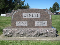 WENDEL, ANDREW JOACHIM - Muscatine County, Iowa | ANDREW JOACHIM WENDEL 