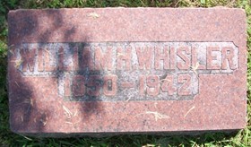 WHISLER, WILLIAM H. H. - Muscatine County, Iowa | WILLIAM H. H. WHISLER 