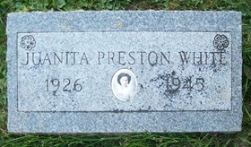 WHITE, JUANITA - Muscatine County, Iowa | JUANITA WHITE 