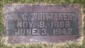 WHITTAKER, ANDREW GRANT - Muscatine County, Iowa | ANDREW GRANT WHITTAKER 