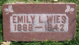 WIES, EMILY LASADIE - Muscatine County, Iowa | EMILY LASADIE WIES 