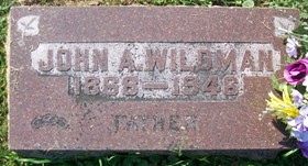 WILDMAN, JOHN A. - Muscatine County, Iowa | JOHN A. WILDMAN 