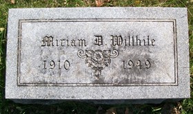 DIERCKS WILLHITE, MIRIAM E. - Muscatine County, Iowa | MIRIAM E. DIERCKS WILLHITE 